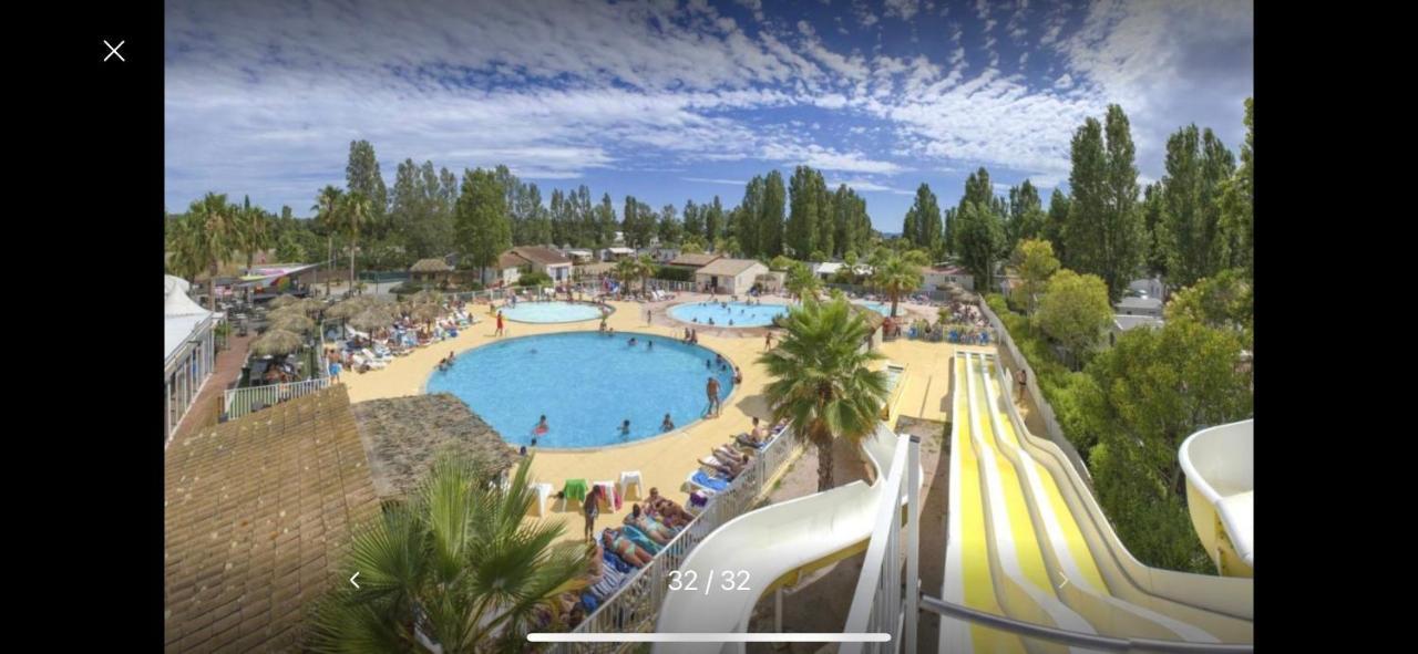 Ferienpark Magic Mobile Montourey, 3 Chambres, 2 Salles De Bain, Piscine Disponible Sur Place